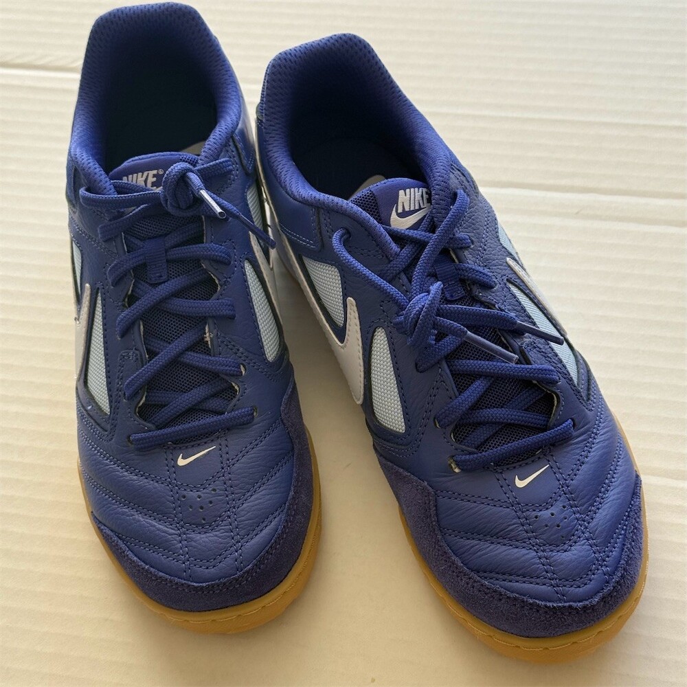 Nike Gato Men's Indoor Futsal Soccer Shoes Deep Night Blue Size 8.5 Low